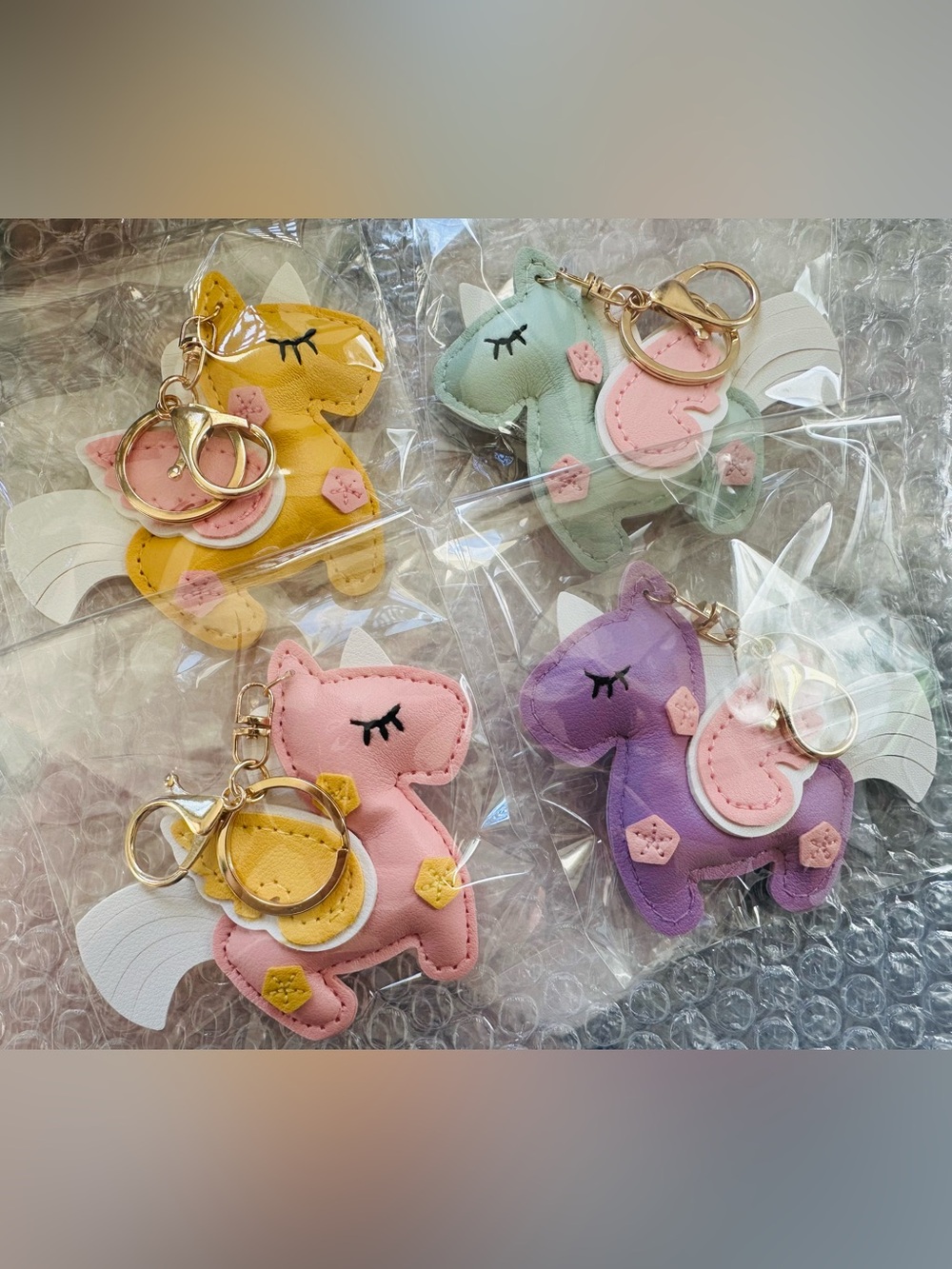 NEW Pastel Unicorn Keychain/Sheep Keychain